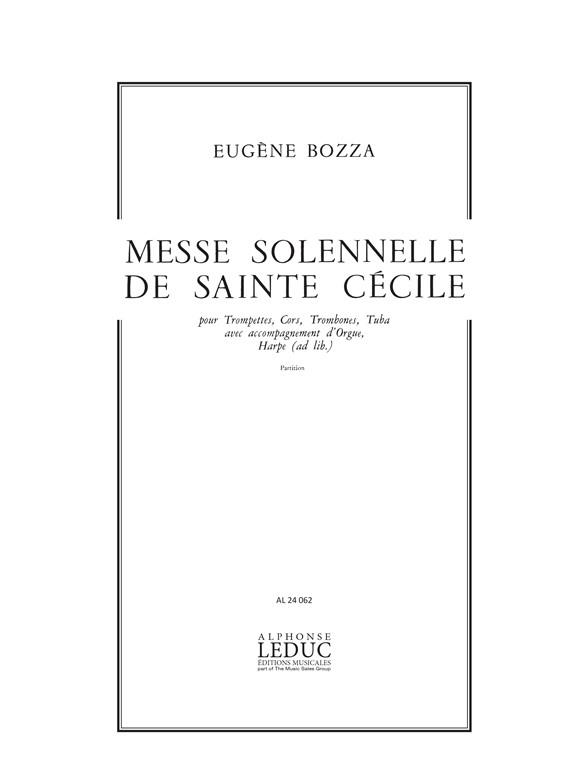Messe solennelle de Sainte-Cecile